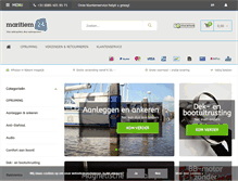 Tablet Screenshot of maritiem24.nl